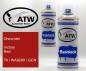 Preview: Chevrolet, Victory Red, 74 / WA9260 / GCN: 400ml Sprühdose + 400ml Klarlack - Set, von ATW Autoteile West.